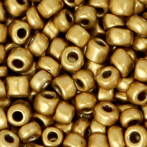 Rocailles 4mm gold metallic, 20 gram